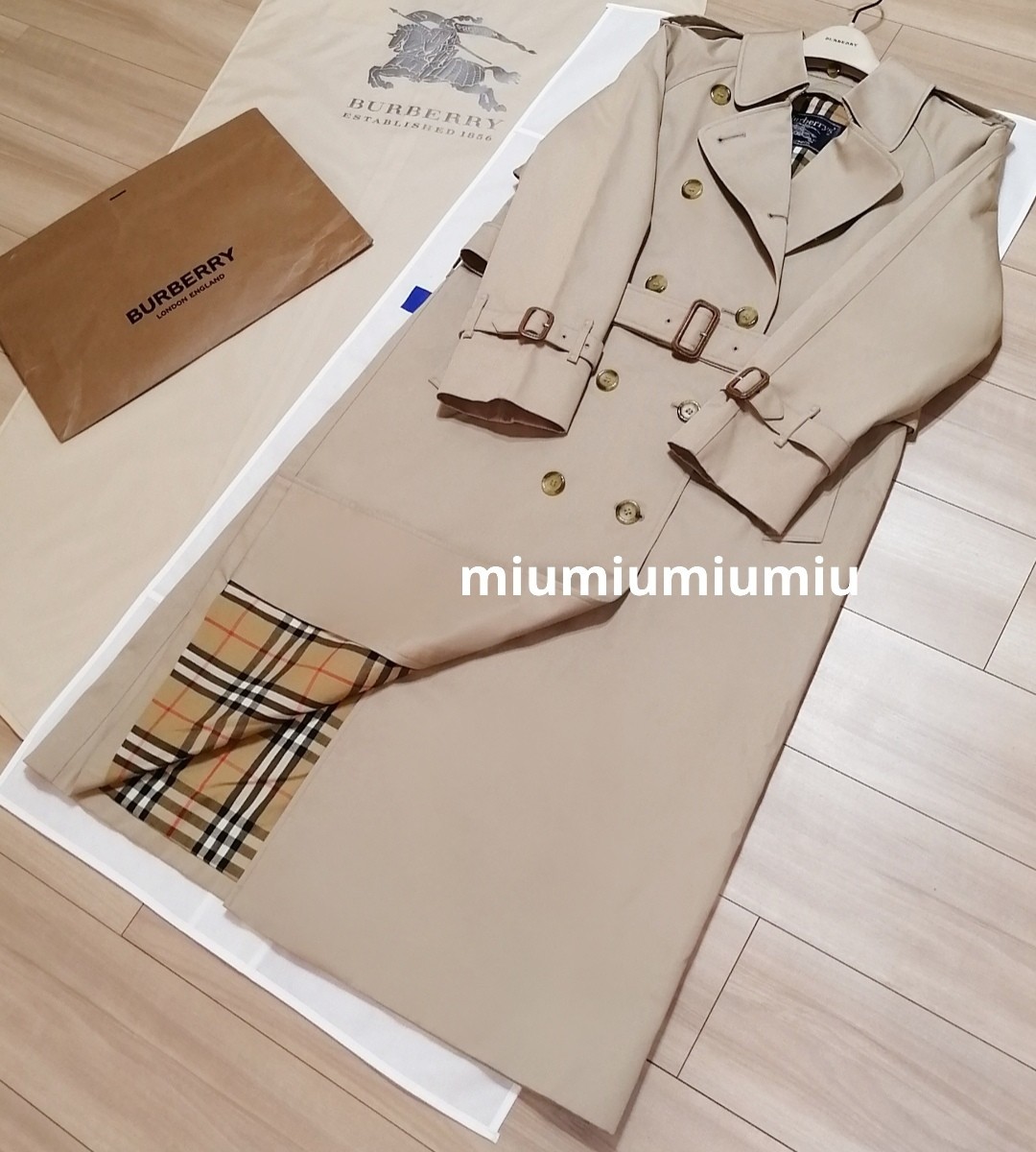 本物上質未使用 バーバリーロンドン BURBERRY ノバチェック