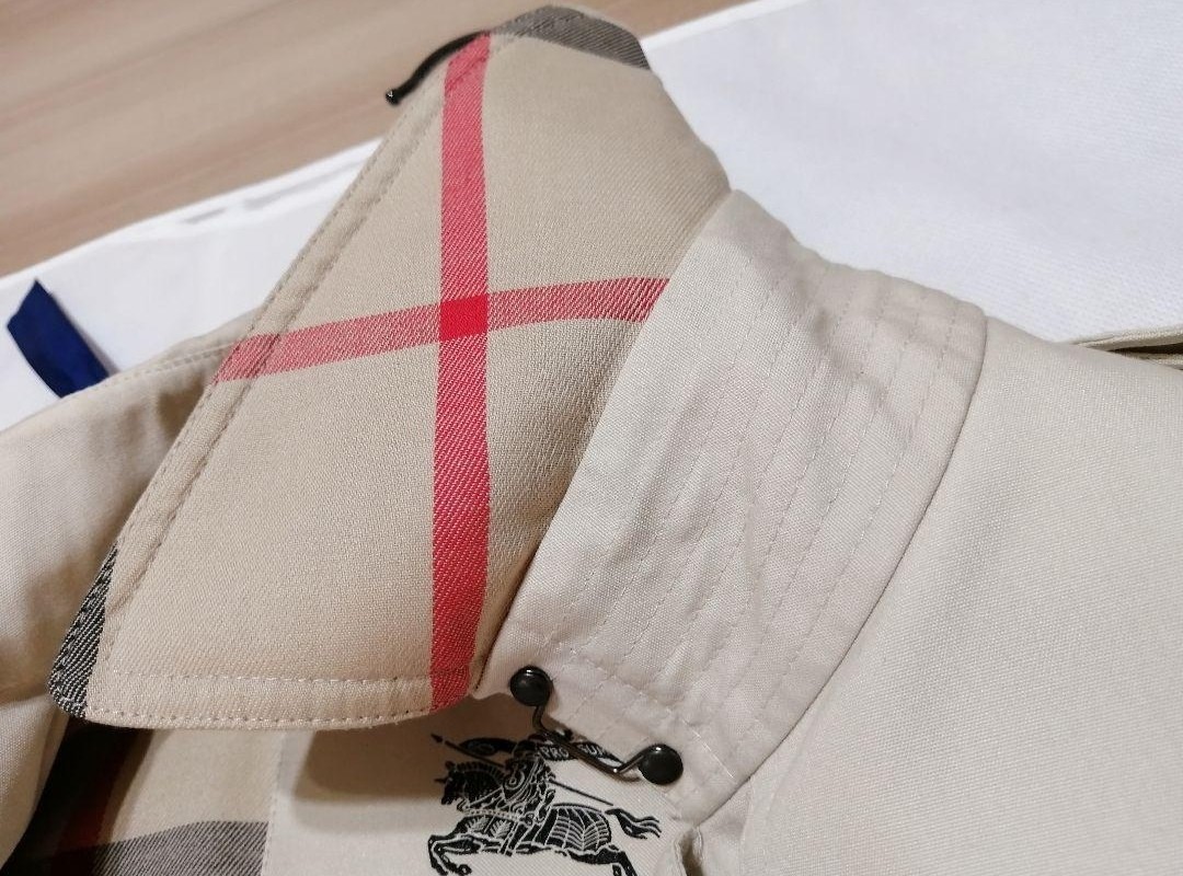 本物上質美品 バーバリー 英国製 BURBERRY バーバリーロンドン ノバ