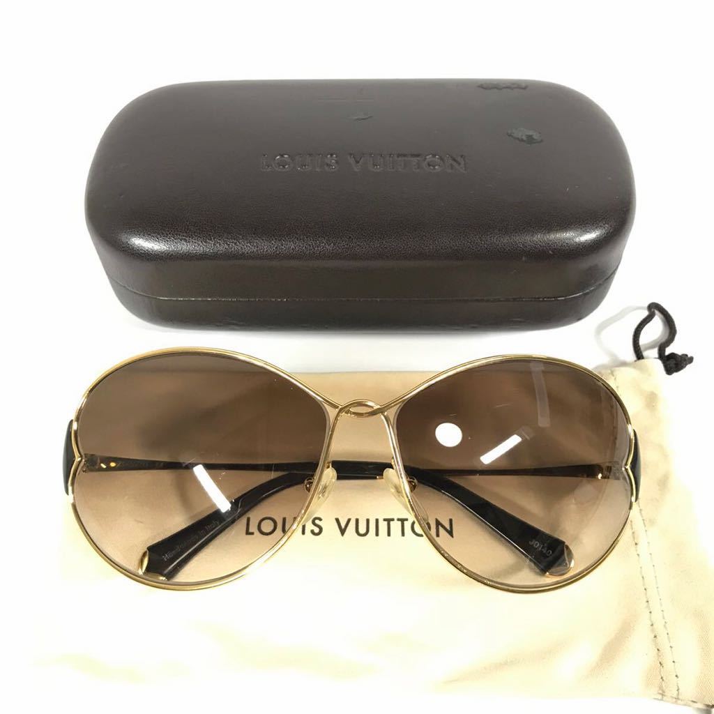 ルイヴィトン】本物LOUIS VUITTON サングラス デイジー LVロゴ金具