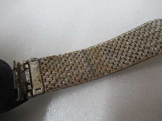 A4052 CYMA Cima 4P diamond QZ кварц серебряный цвет наручные часы Vintage 604*