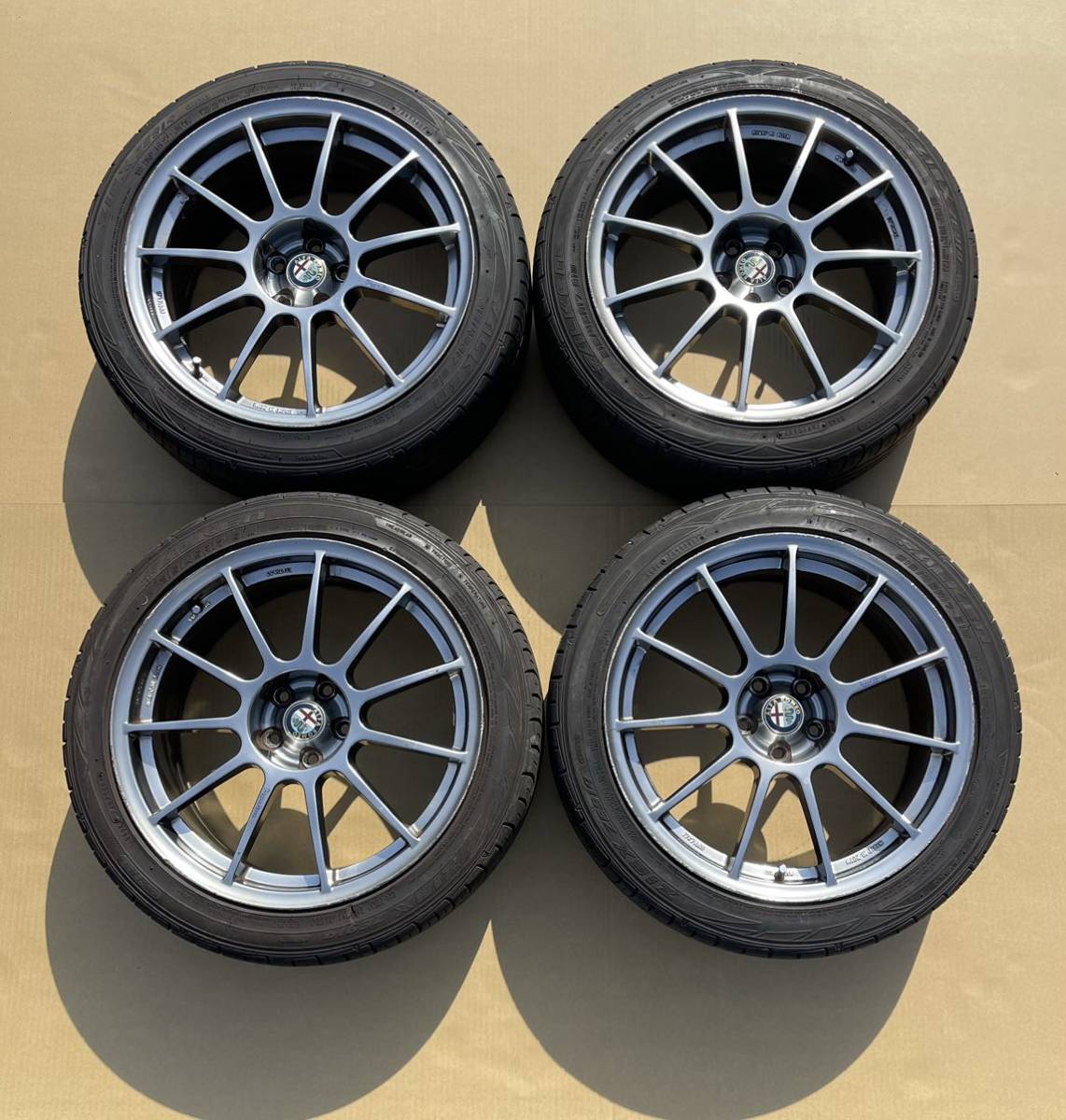 ASSO PARTIRE アッソ パルティーレ 17インチ 7.5J +35 PCD 98 5H 4本