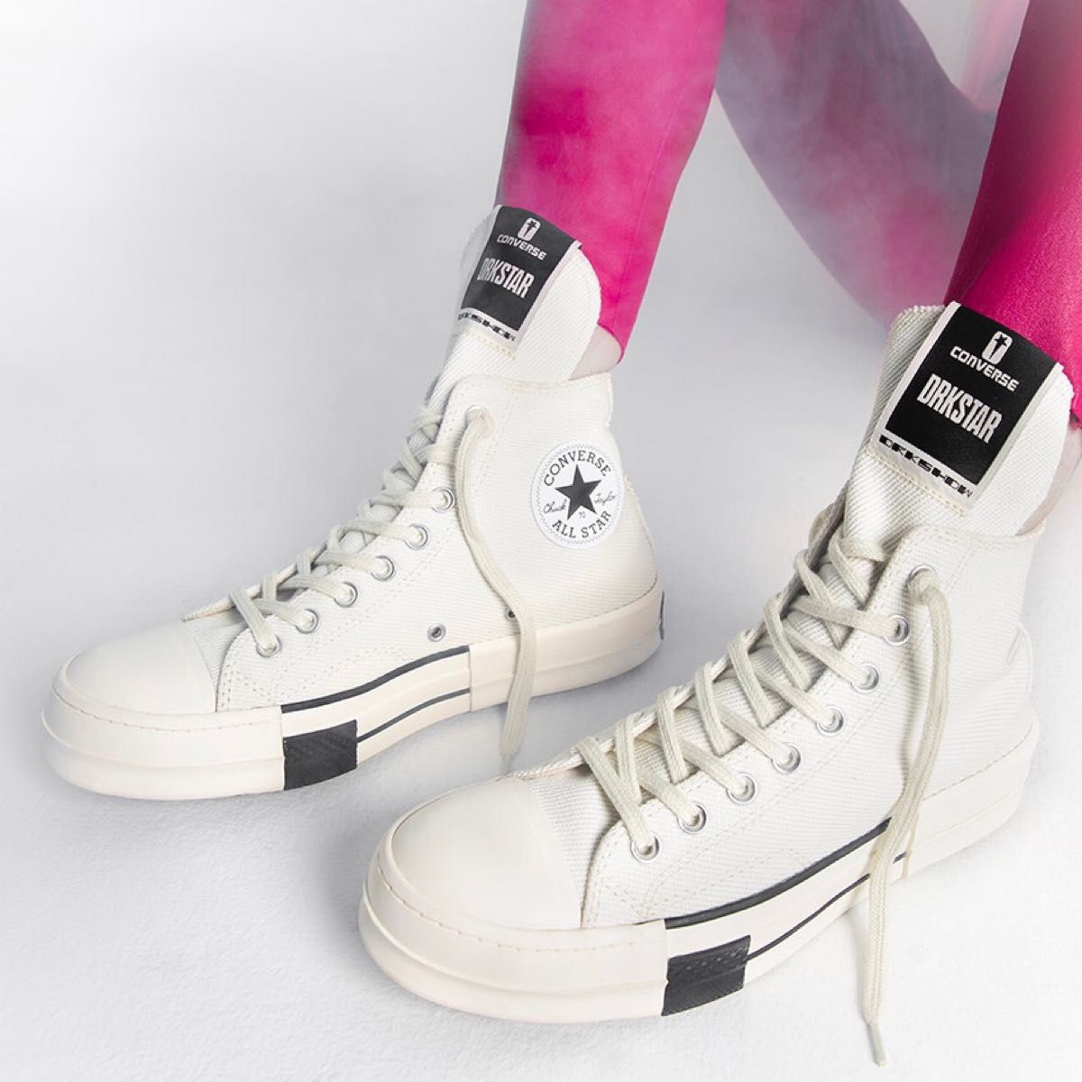 新品 RickOwens DRKSHDW×CONVERSE 28 5cm 白|Yahoo!フリマ(旧 新品 RickOwens DRKSHDW×CONVERSE 28 5cm 白|Yahoo!フリマ(旧