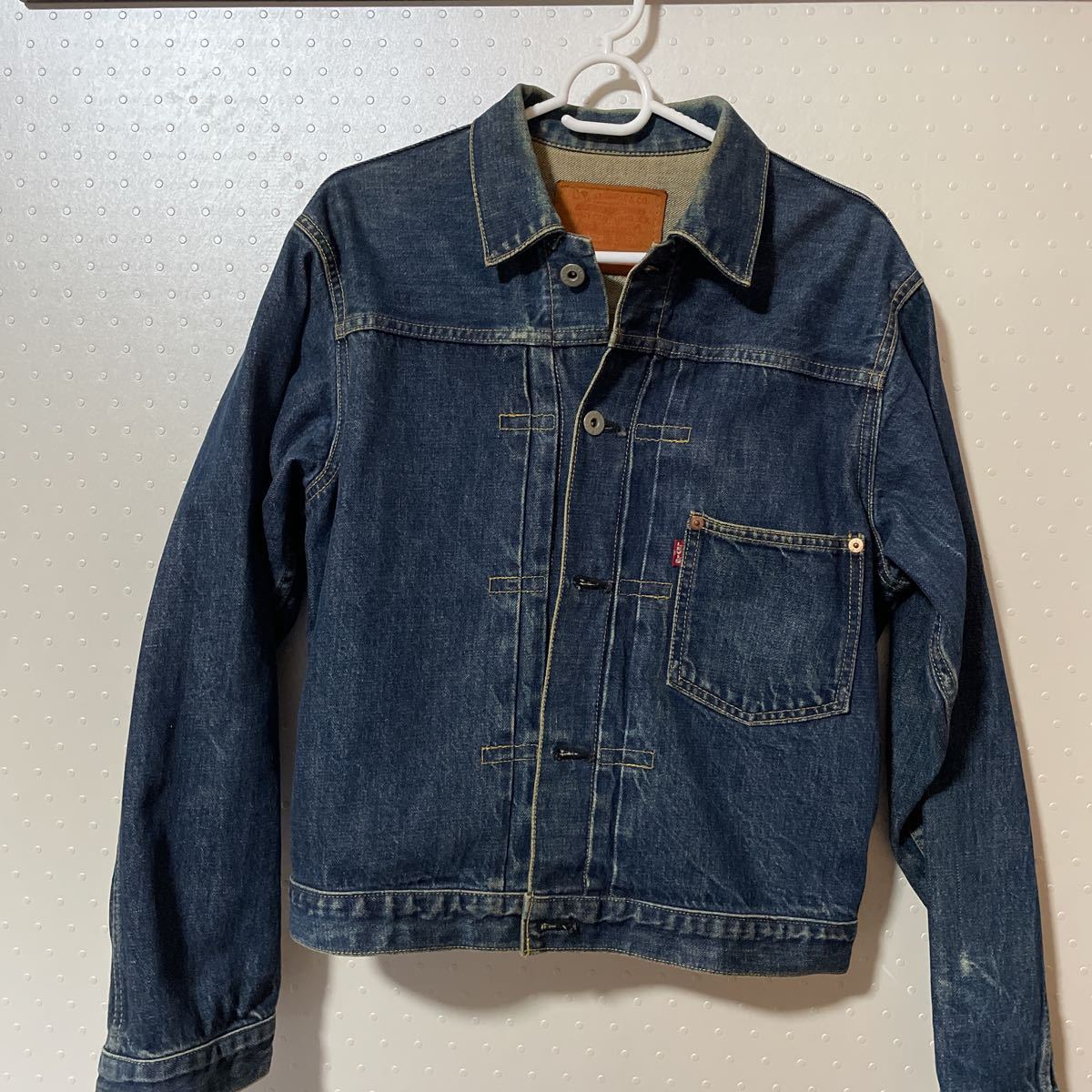 倉庫倉庫リーバイス デニムジャケット Gジャン 71506 XX サイズ 36