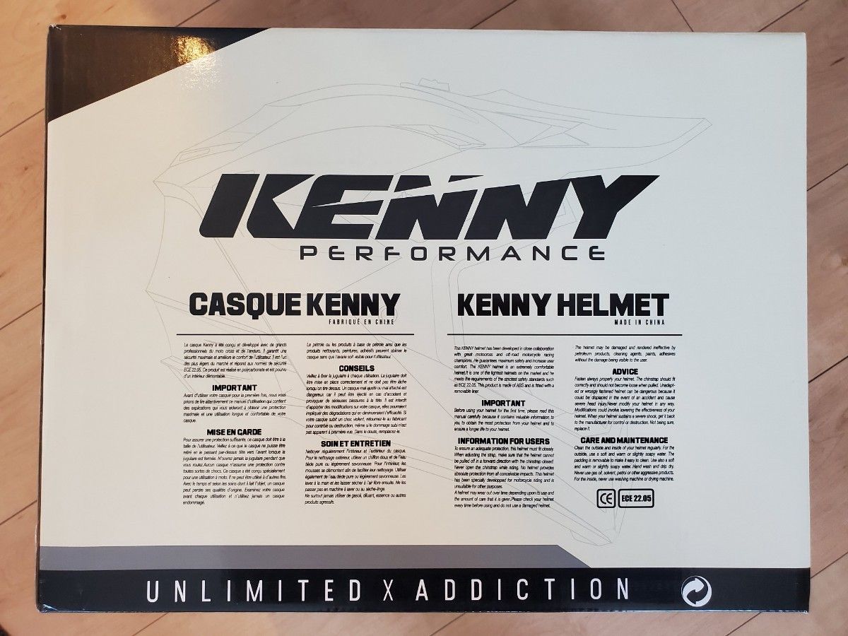 KENNY RACING 「PERFORMANCE」&100%「Strata2」