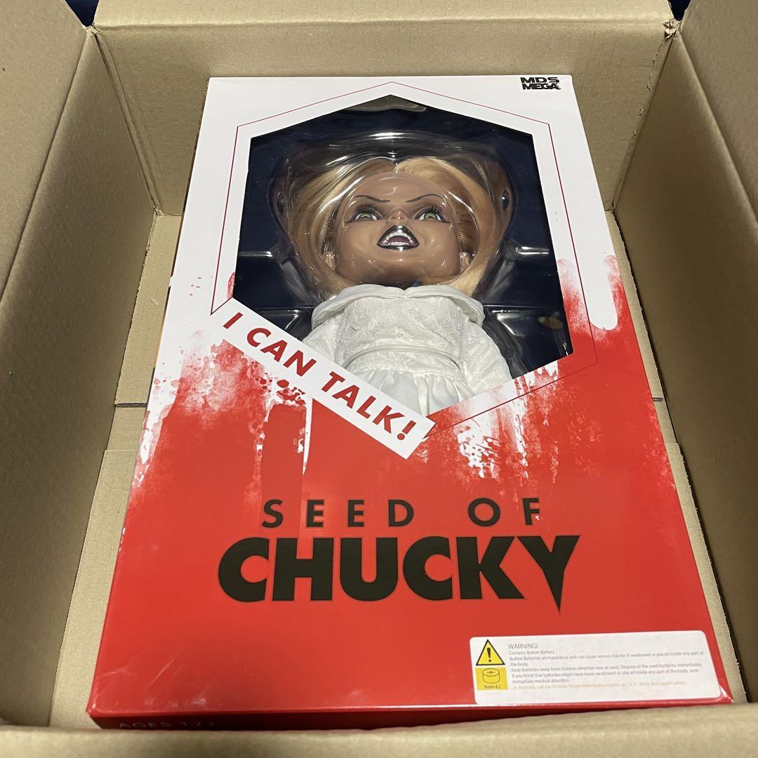 新品未開封 ティファニー 1/2スケール フィギュア メズコ チャッキーの種-