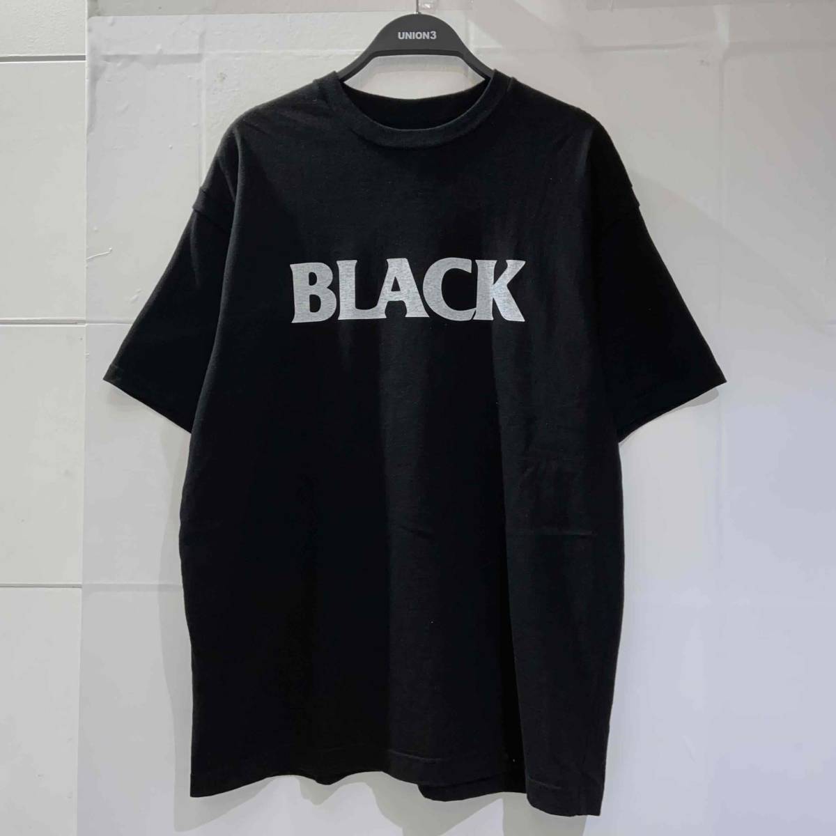 SEQUEL 22ss BLACK TEE Lサイズ SQ-22SS-ST-03 シークエル ブラック 半袖Tシャツ