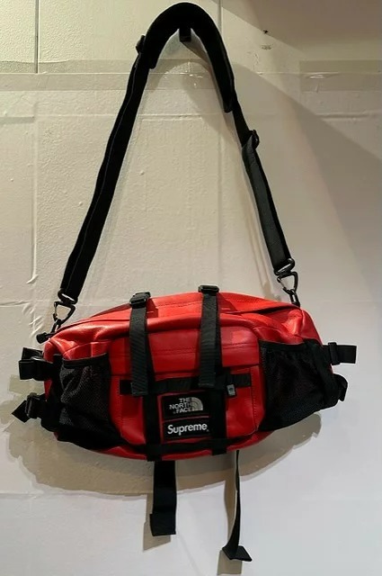Supreme×THE NORTH FACE 18aw Leather Mountain Waist Bag