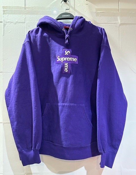 Supreme 20aw Cross Box Logo Hooded Sweatshirt Size-L シュプリーム