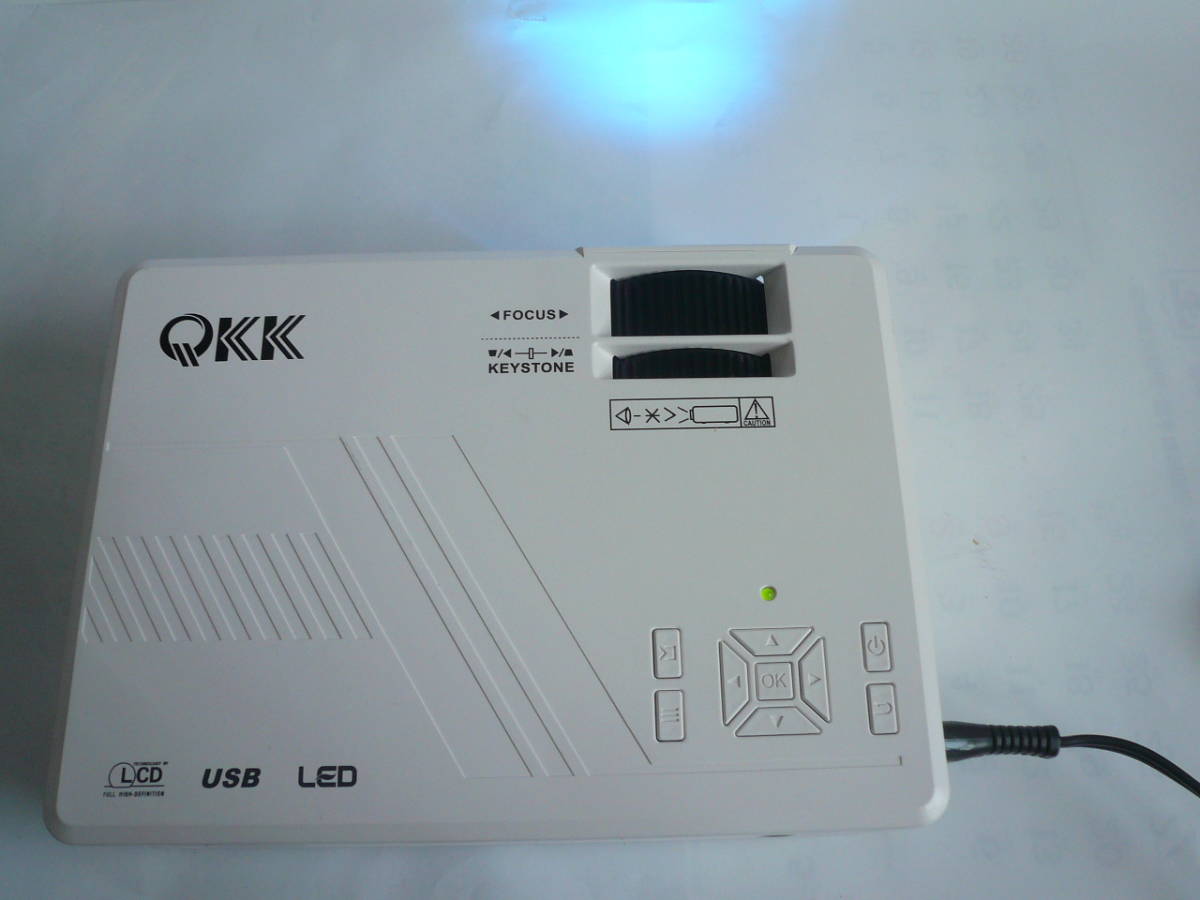 QKK small size projector AK-83* electrification verification only * junk treatment D5222