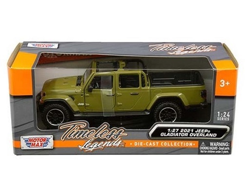 1/24 ジープ グラディエーター オーバーランド Motormax Jeep Gladiator Overland olive greeen 2021 1:24 梱包サイズ80_画像3