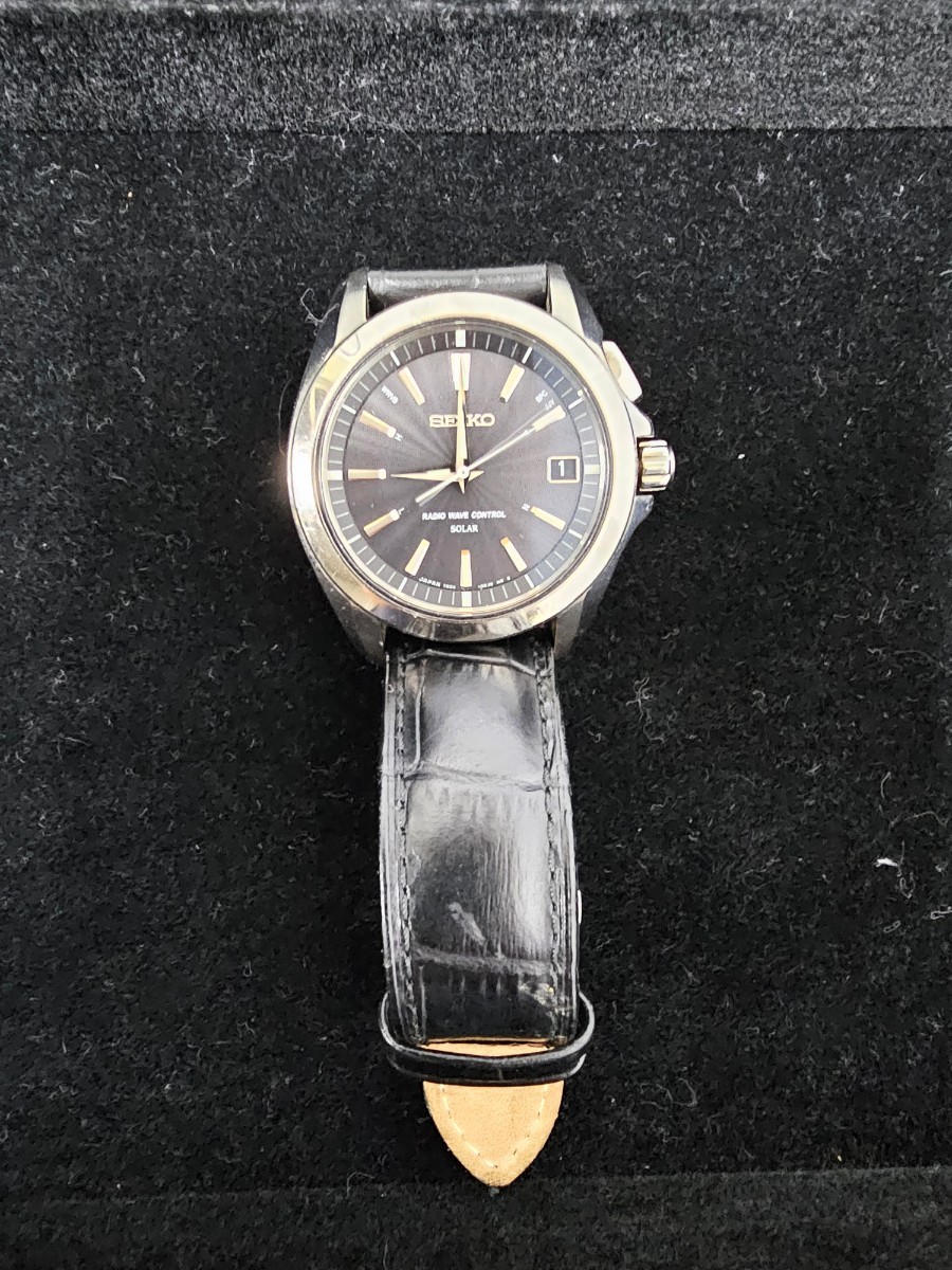 SEIKO セイコー ブライツ 7B24-0AT0 ソーラー腕時計 ◇完全動作品