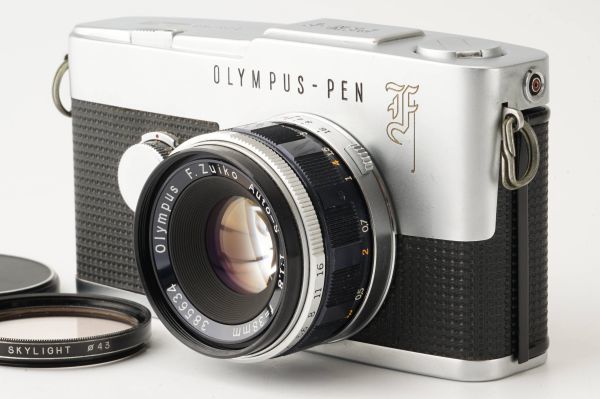 美品 オリンパス Olympus PEN F / F.Zuiko Auto-S 38mm F1.8 #9088
