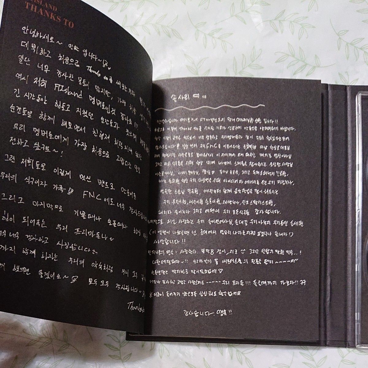 FTISLAND 6th anniversary mini album『THANKS  TO』【輸入盤】