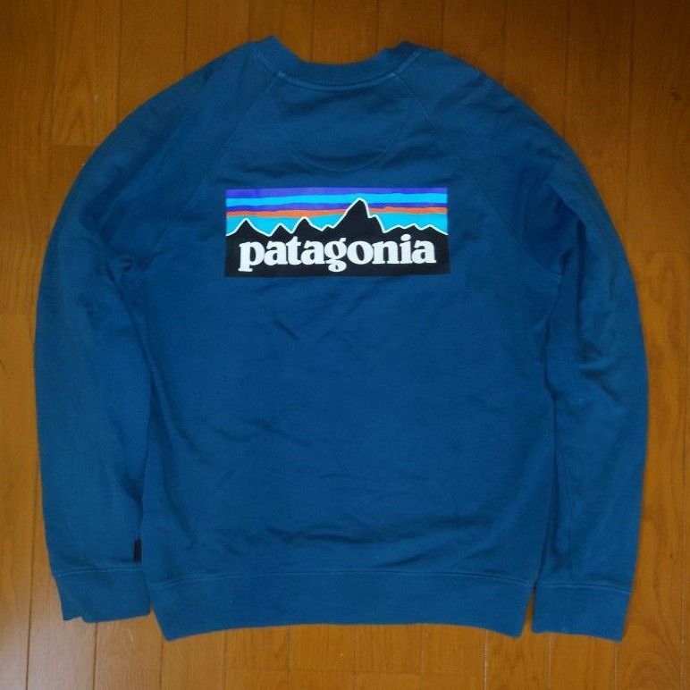 P-6ロゴオーガニックコットンスウェット グリーン S patagonia パタゴニア スウェットトレーナー FA20