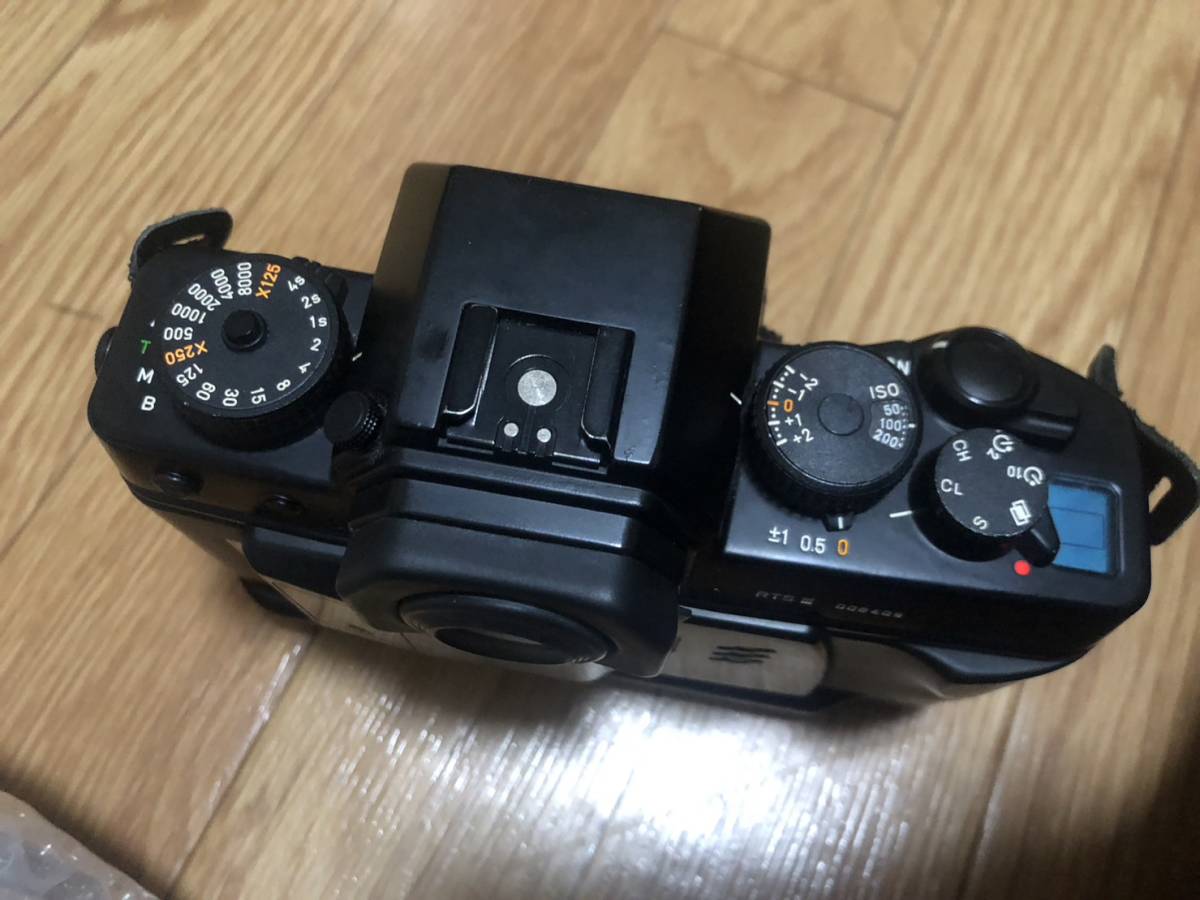 コンタックス RTS III ボディ Contax シャッターOKですがジャンク コンタックス RTS III ボディ Contax シャッターOKですがジャンク