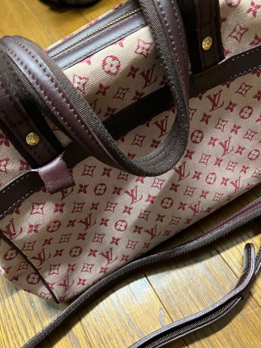 LOUIS VUITTON  ルイヴィトン  ハンドバッグ ショルダーバッグ モノグラムミニ チェリー ジョセフィーヌ 