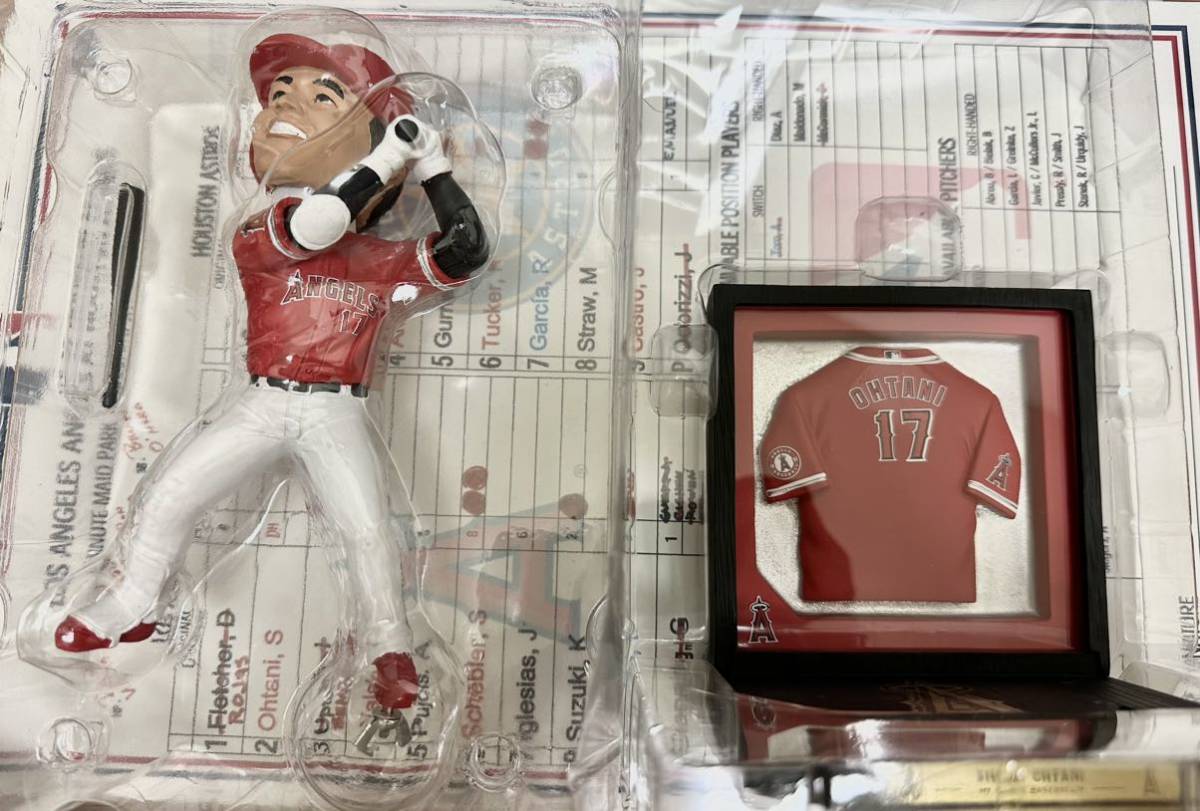レア 大谷翔平 ボブルヘッド MVP 記念モデル 数量限定シリアル入り