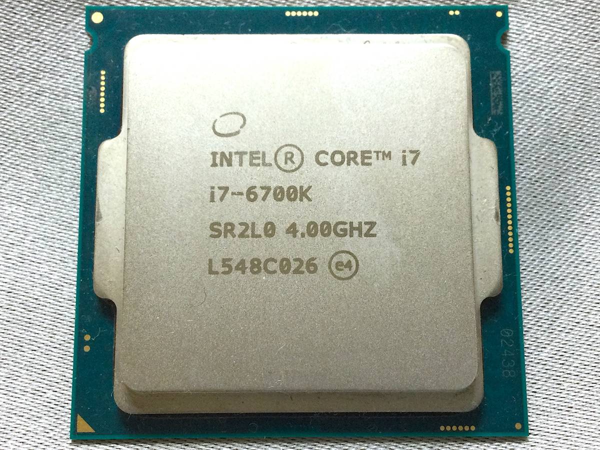 正規品 動作確認済み i7-6700K 送料210円 | gasip.org