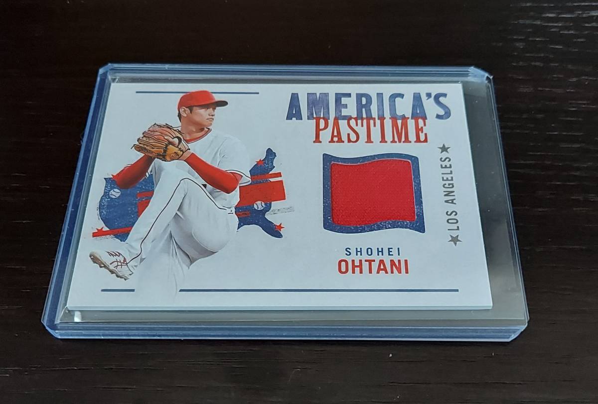 2022PANINI大谷翔平レリックカード LOS ANGELES-