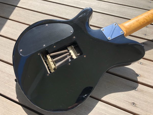 詳細不明 日本製 国内工房製造品 バーズアイメイプルネック エレキギター-