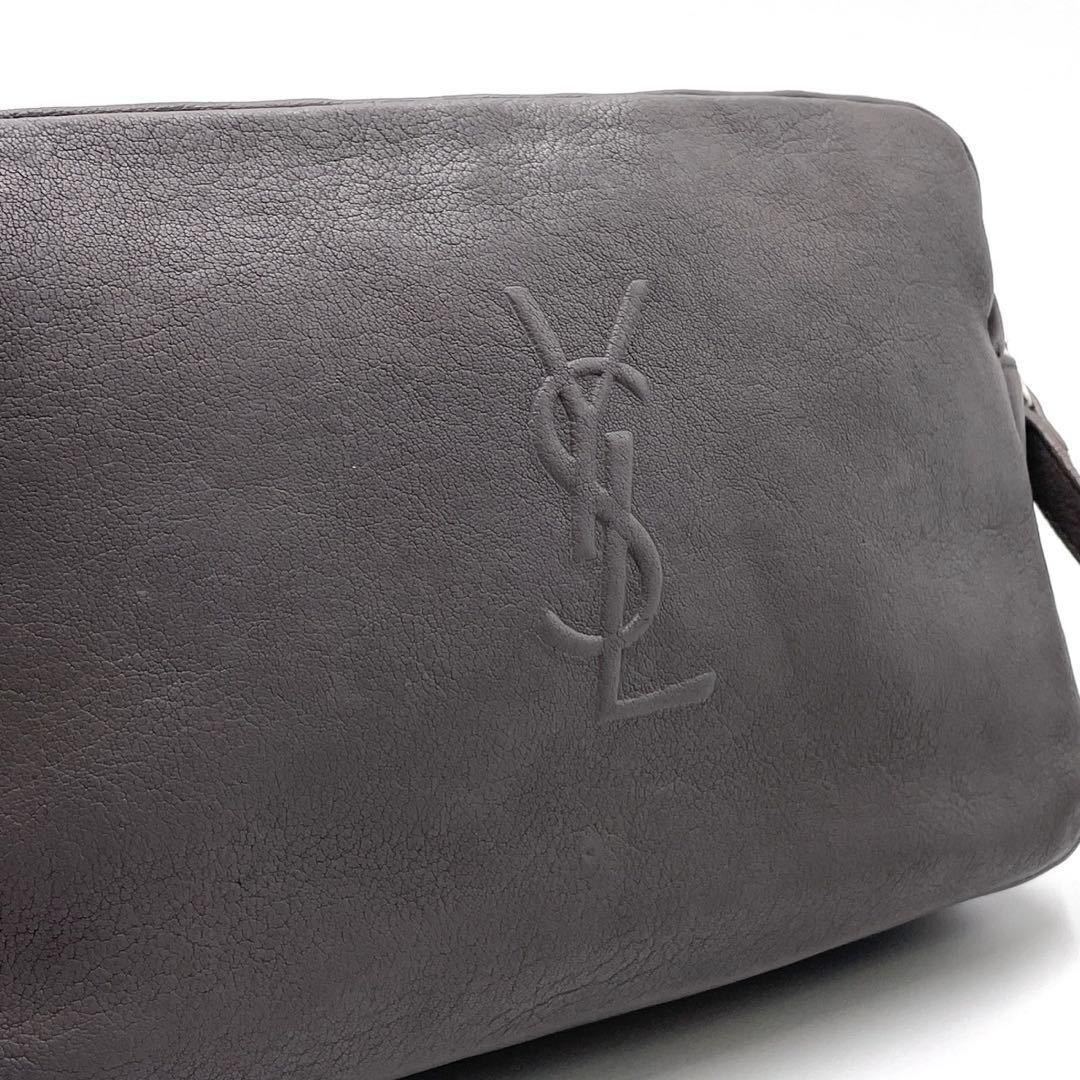 1円〜 【美品】 サンローランパリSaint Laurent PARIS YSL ロゴ カメラ