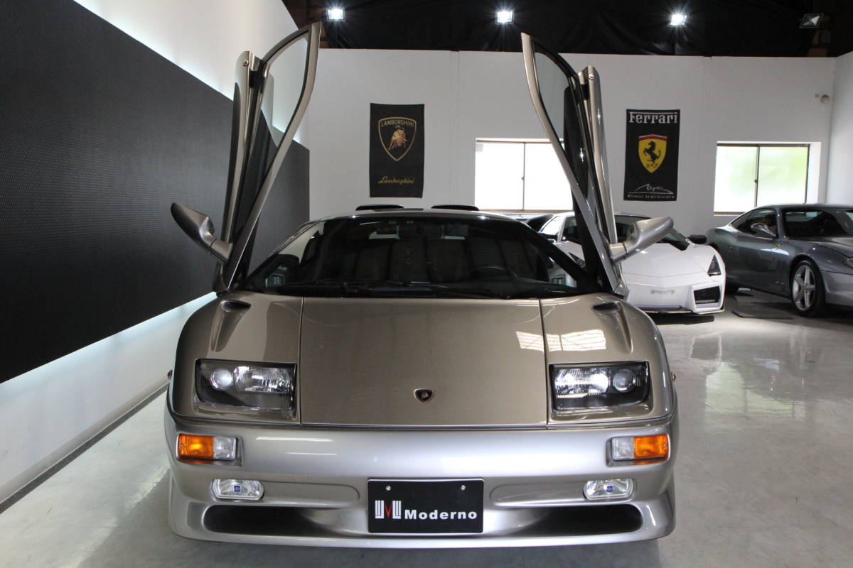 * rare car Lamborghini Diablo SV real mileage :10,500 kilo interior trim change ending *