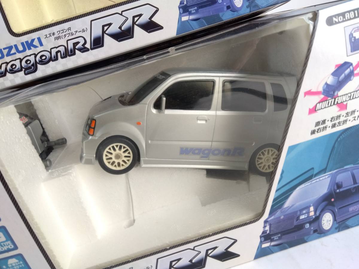 スズキ ワゴンR RR ダブルアール ラジコン ブラック グレー ２台セット SUZUKI wagonR タイヨーの画像2