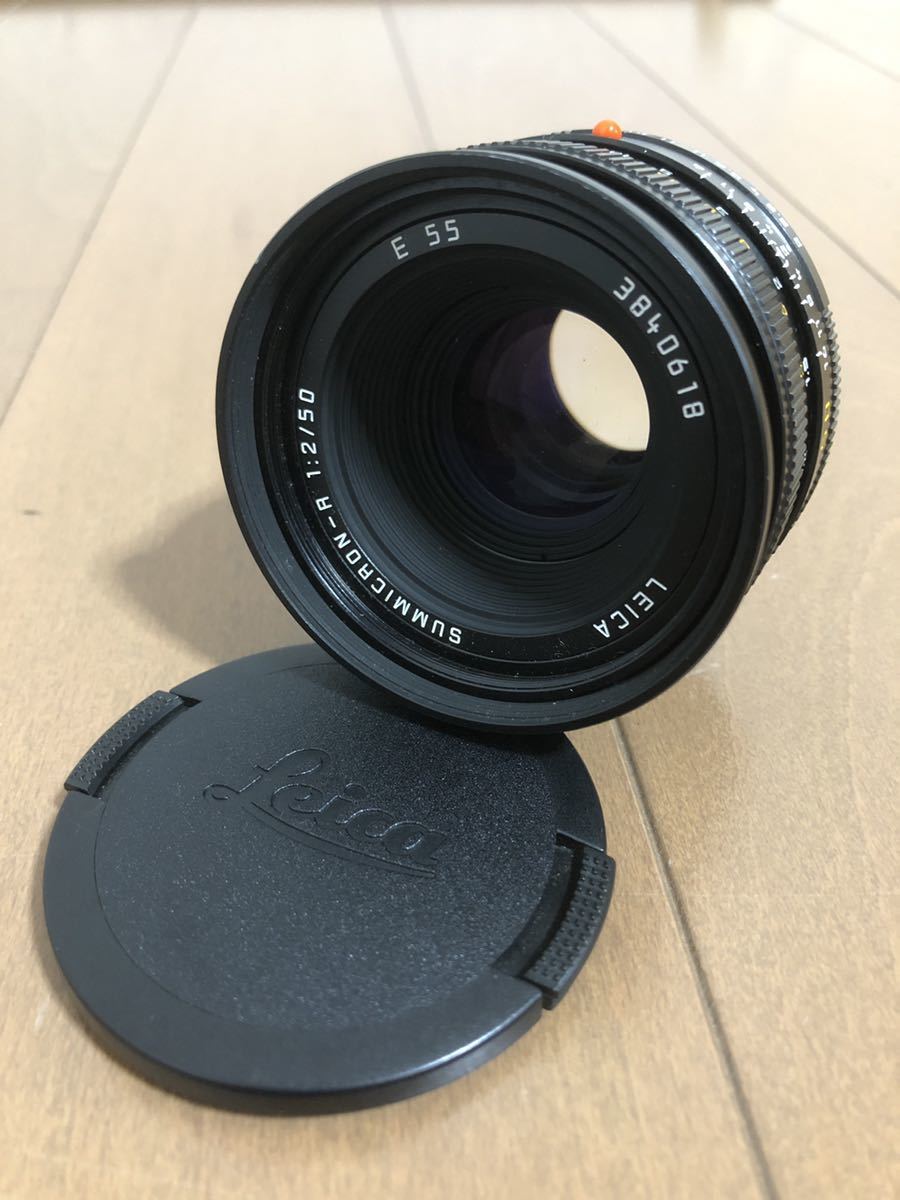 c1589 Leica E55 50mm F2 ライカ　フィルムカメラ　レンズ