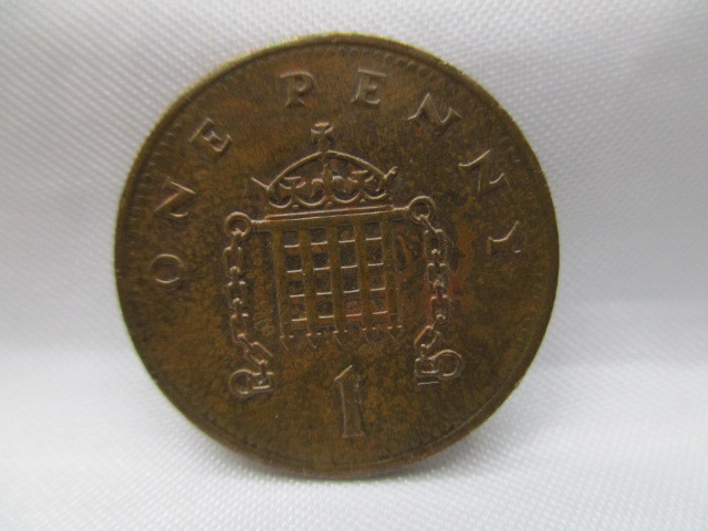 【外国銭】イギリス 1ペニー 1989年 詳細不明 コイン 硬貨 1枚の画像1