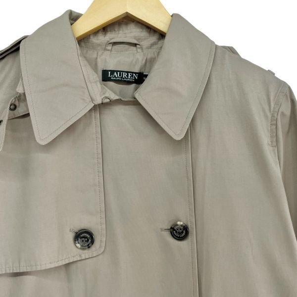 LAUREN RALPH LAUREN ローレン ラルフローレン ロング丈 トレンチ