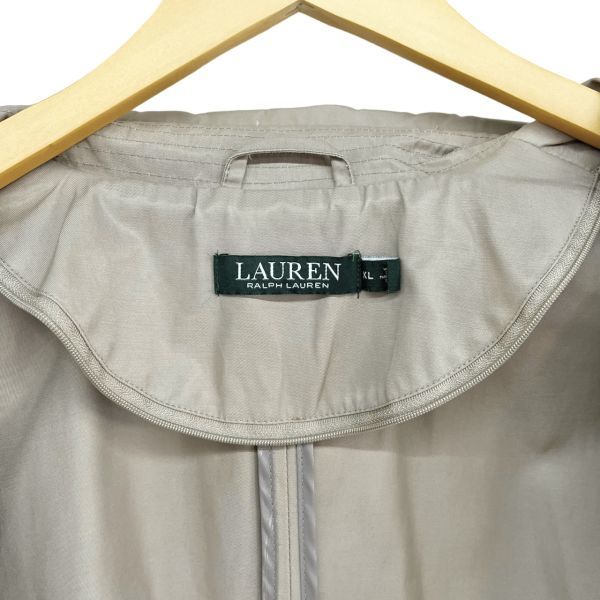 LAUREN RALPH LAUREN ローレン ラルフローレン ロング丈 トレンチ