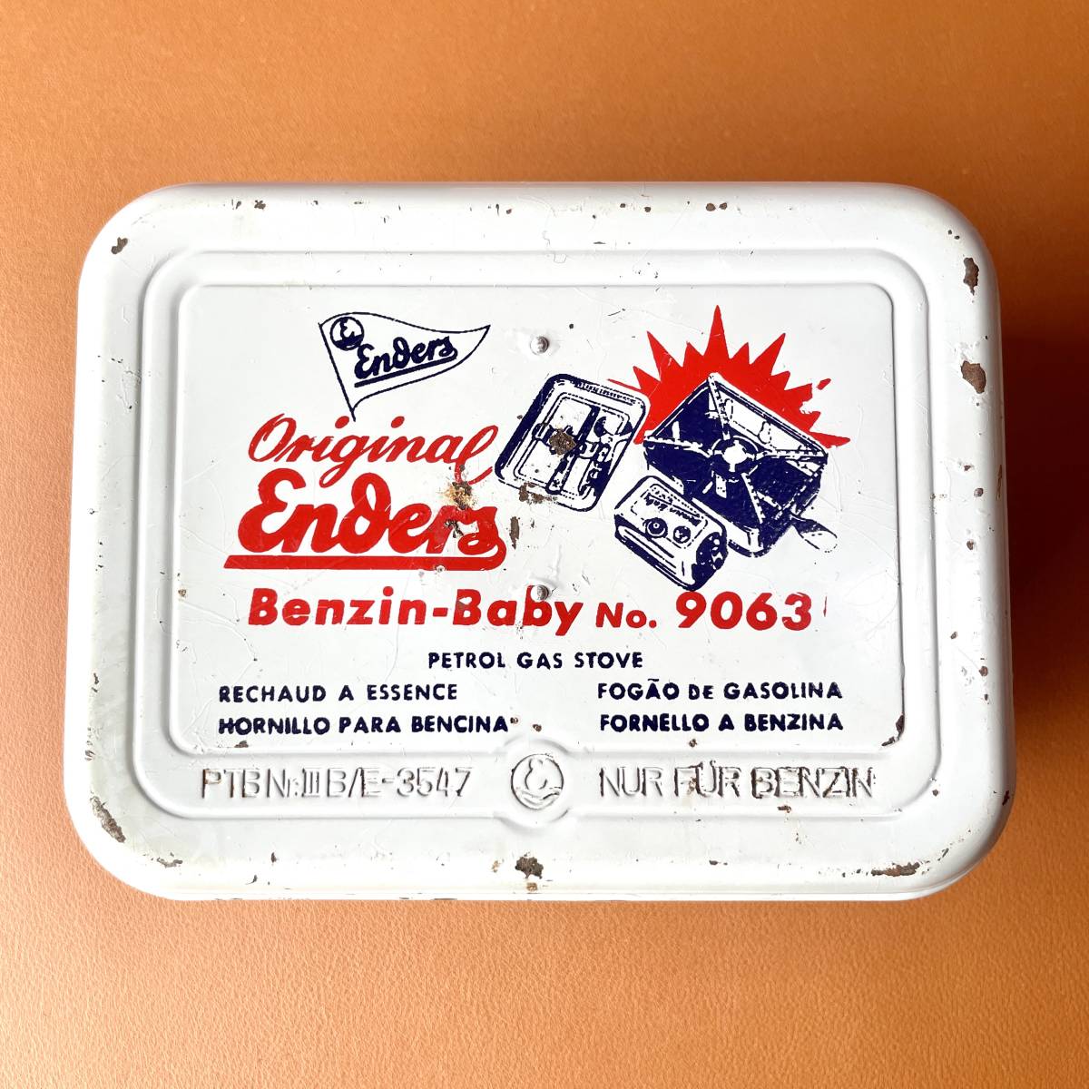 Enders No.9063 Benzin Baby 【世界最小の圧力ストーブ Enders No.9063 Benzin Baby 【世界最小の圧力ストーブ