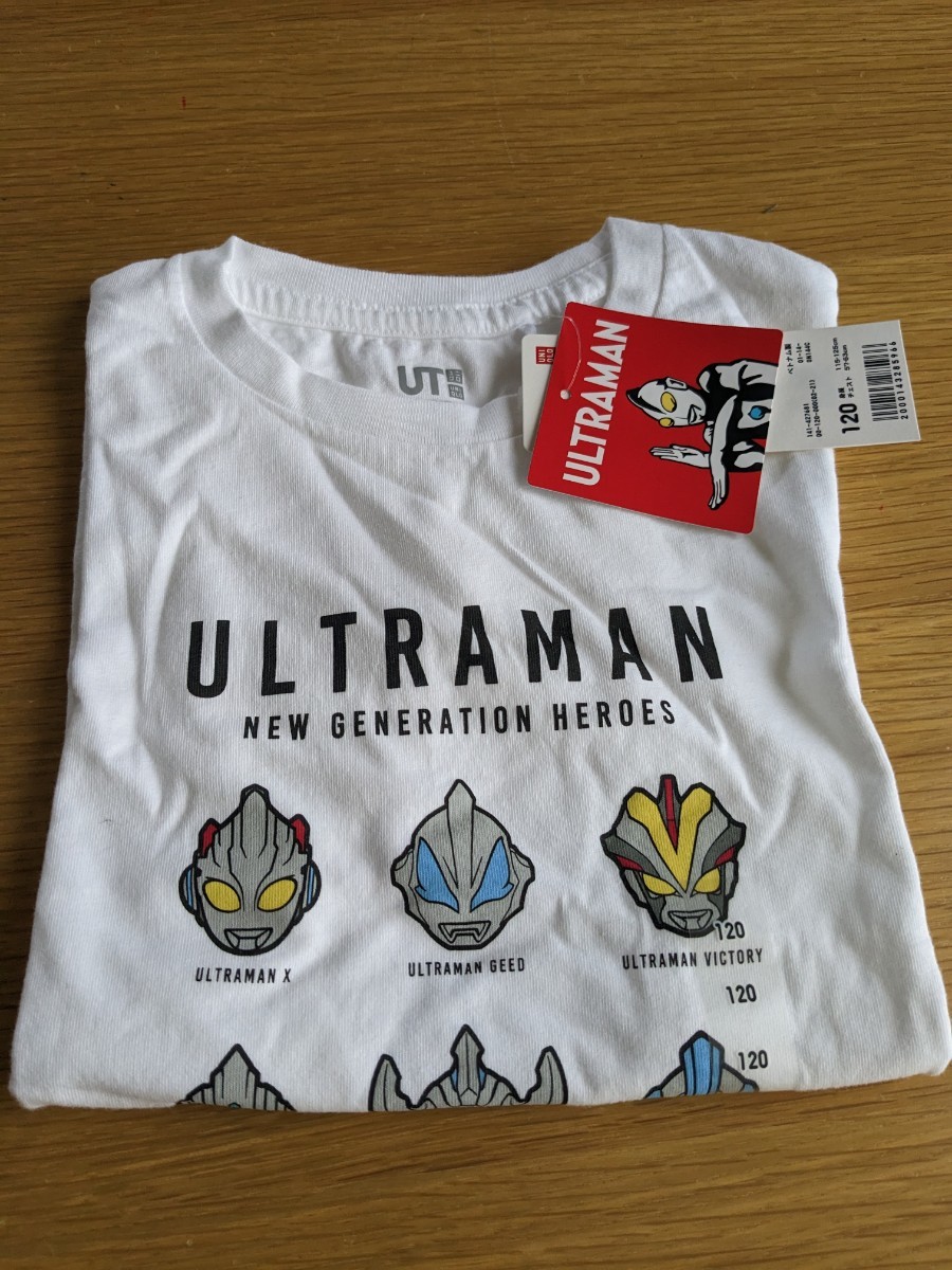 ユニクロ Tシャツ コラボTシャツ 120 子供 キッズ ウルトラマン UT