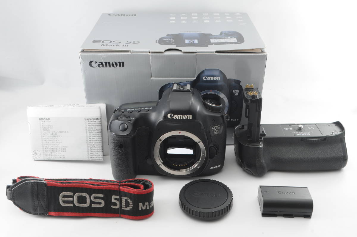 キヤノン CANON EOS 5D MarkIII 付属品多数 シャッター回数少なめ