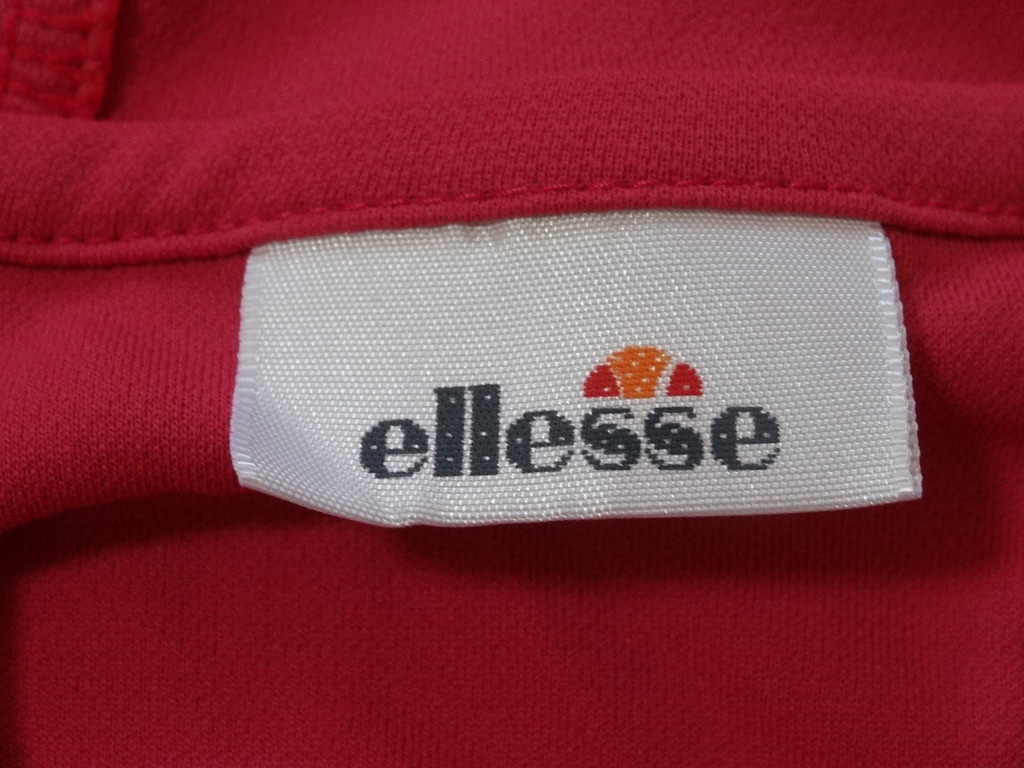 30.未使用 ellesse エレッセ L ジップアップ パーカー チェリーピンク UVカット_画像4