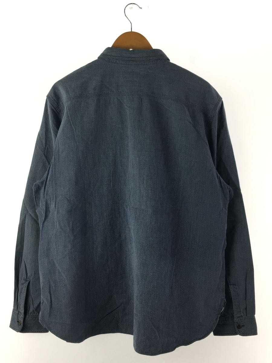 贈り物 RRL◇長袖シャツ/XL/コットン/IDG/無地 XLサイズ以上