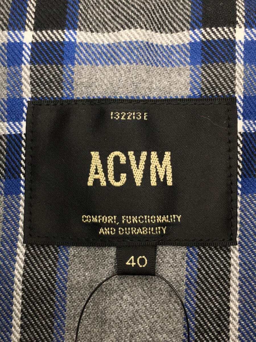 ADDICT CLOTHES◆ACVM ACV-WX04 WAXED COTTON BRISTOL JACKET OLIVE/ジャケット/40_画像3