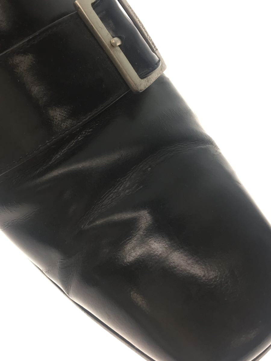 YVES SAINT LAURENT◆パンプス/36.5/BLK/レザー_画像6