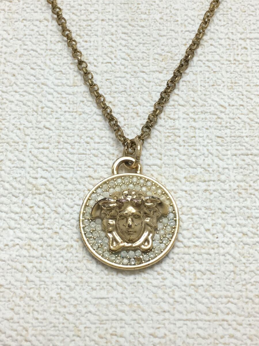 人気の新作 VERSACE◆メデューサ/ネックレス/GLD/トップ有/メンズ ウォレットチェーン 人気の新作 VERSACE◆メデューサ/ネックレス/GLD/トップ有/メンズ ウォレットチェーン