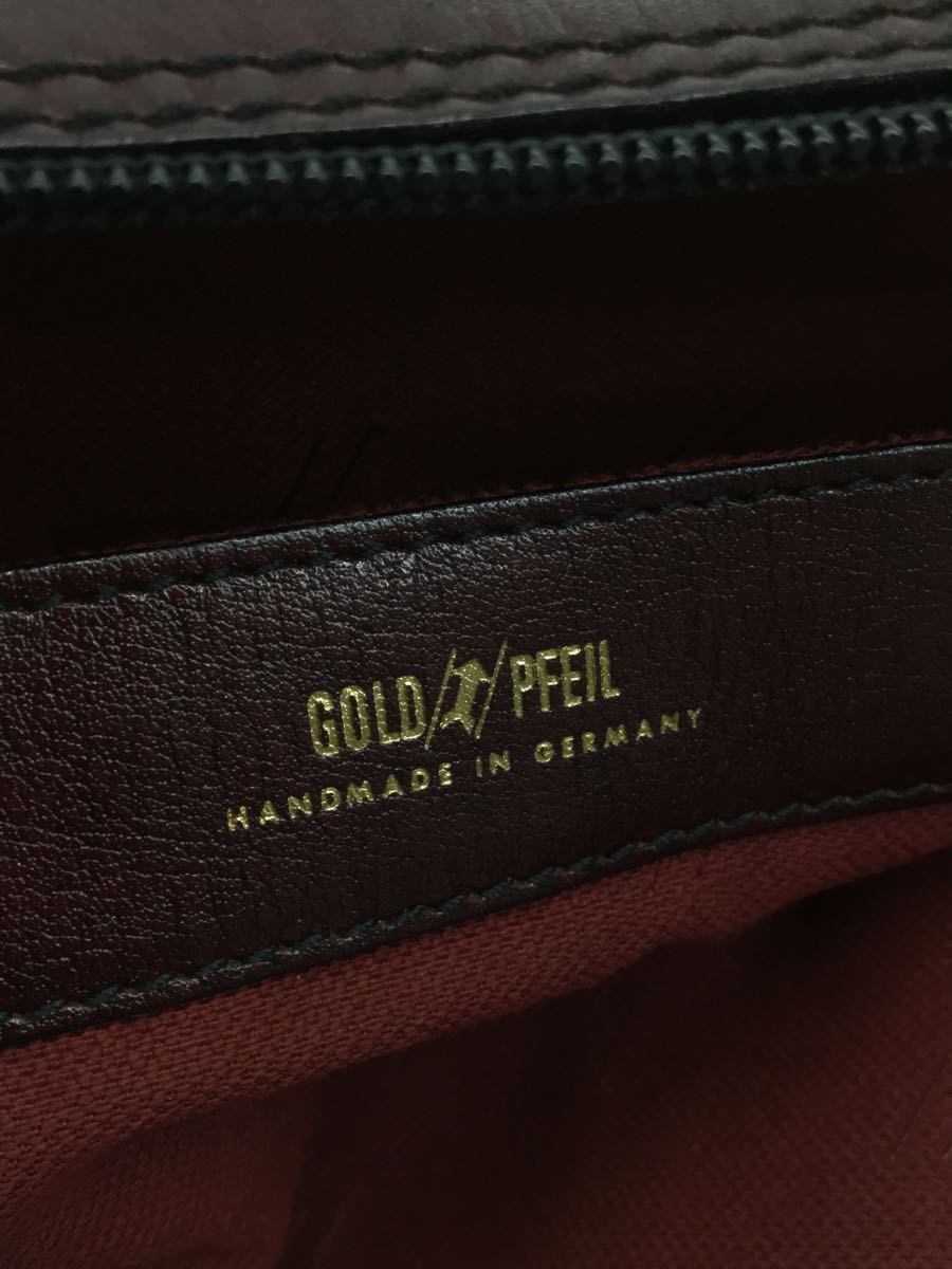 送料込】 GOLD PFEIL◇ボストンバッグ/レザー/BRD/無地 ボストンバッグ