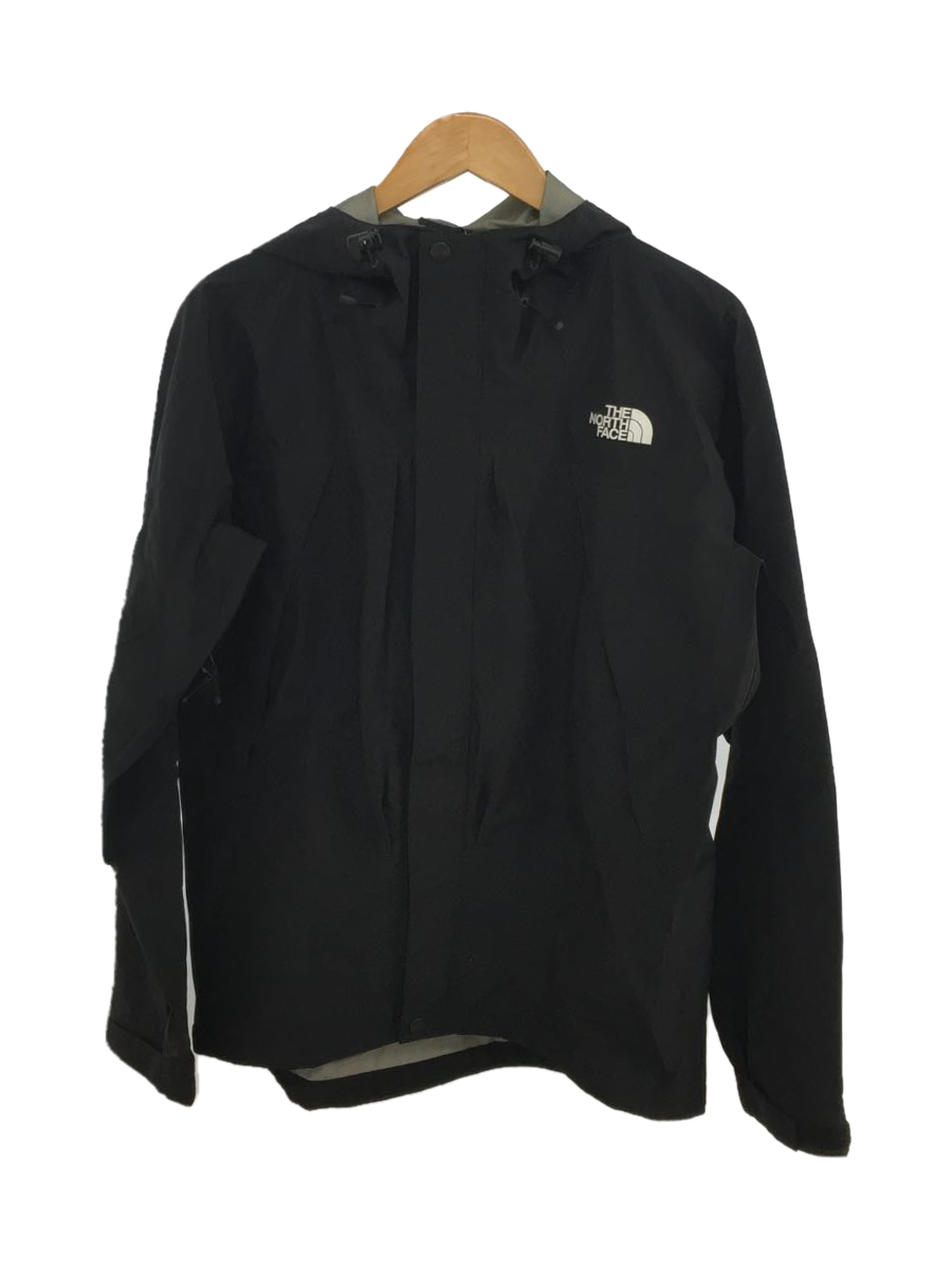 THE NORTH FACE◆ALL MOUNTAIN JACKET_オール マウンテン ジャケット/L/ナイロン/BLK/無地