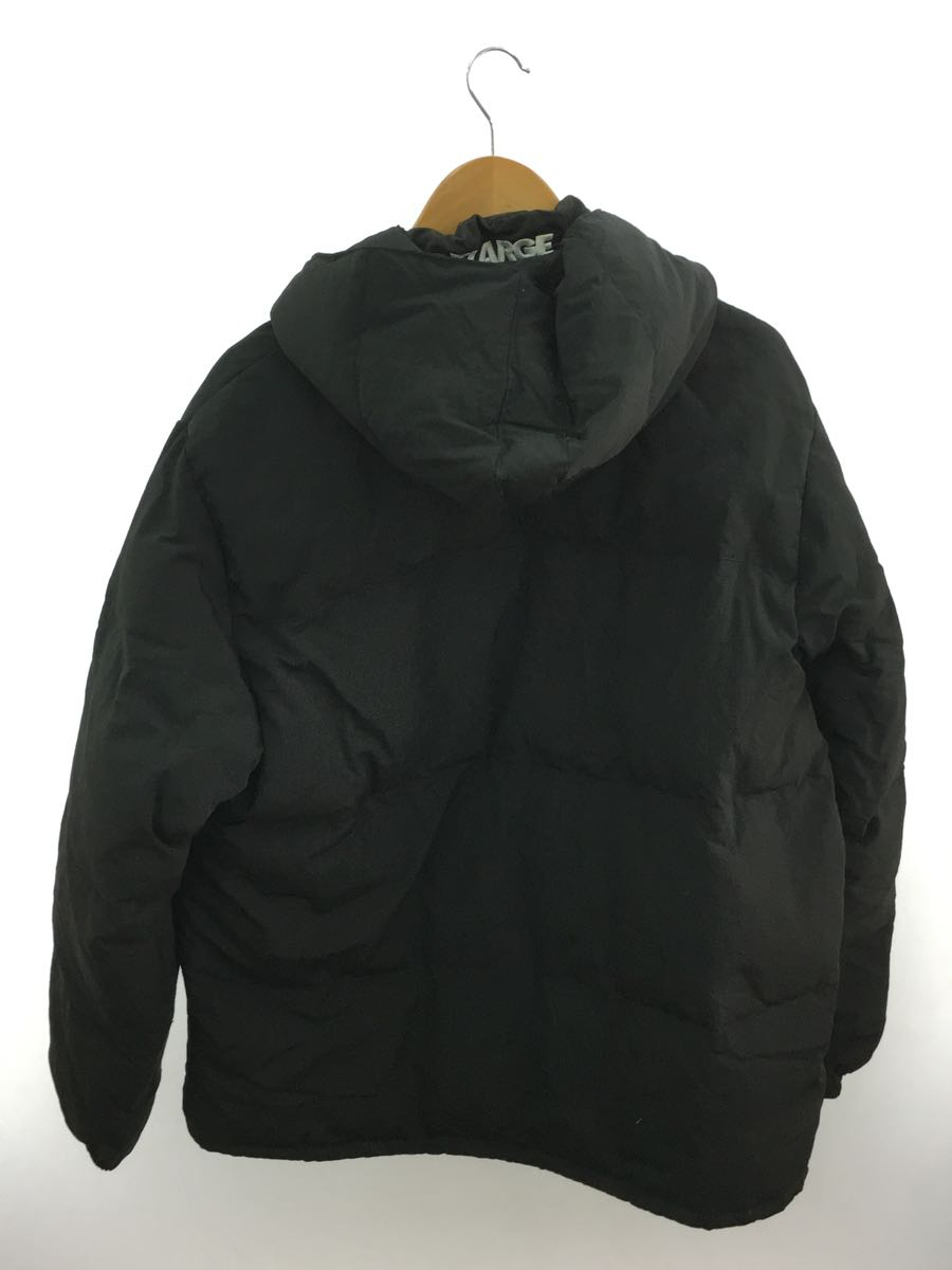 X-LARGE◇19AW/HOODED FRONT POCKET DOWN JACKET/XL/ナイロン/BLK