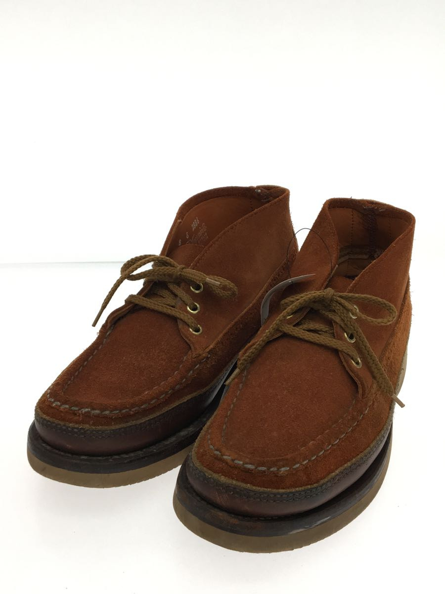 Russell Moccasin◆SPORTING CLAYS CHUKKA/レースアップブーツ/US8/BRW/スウェード_画像2