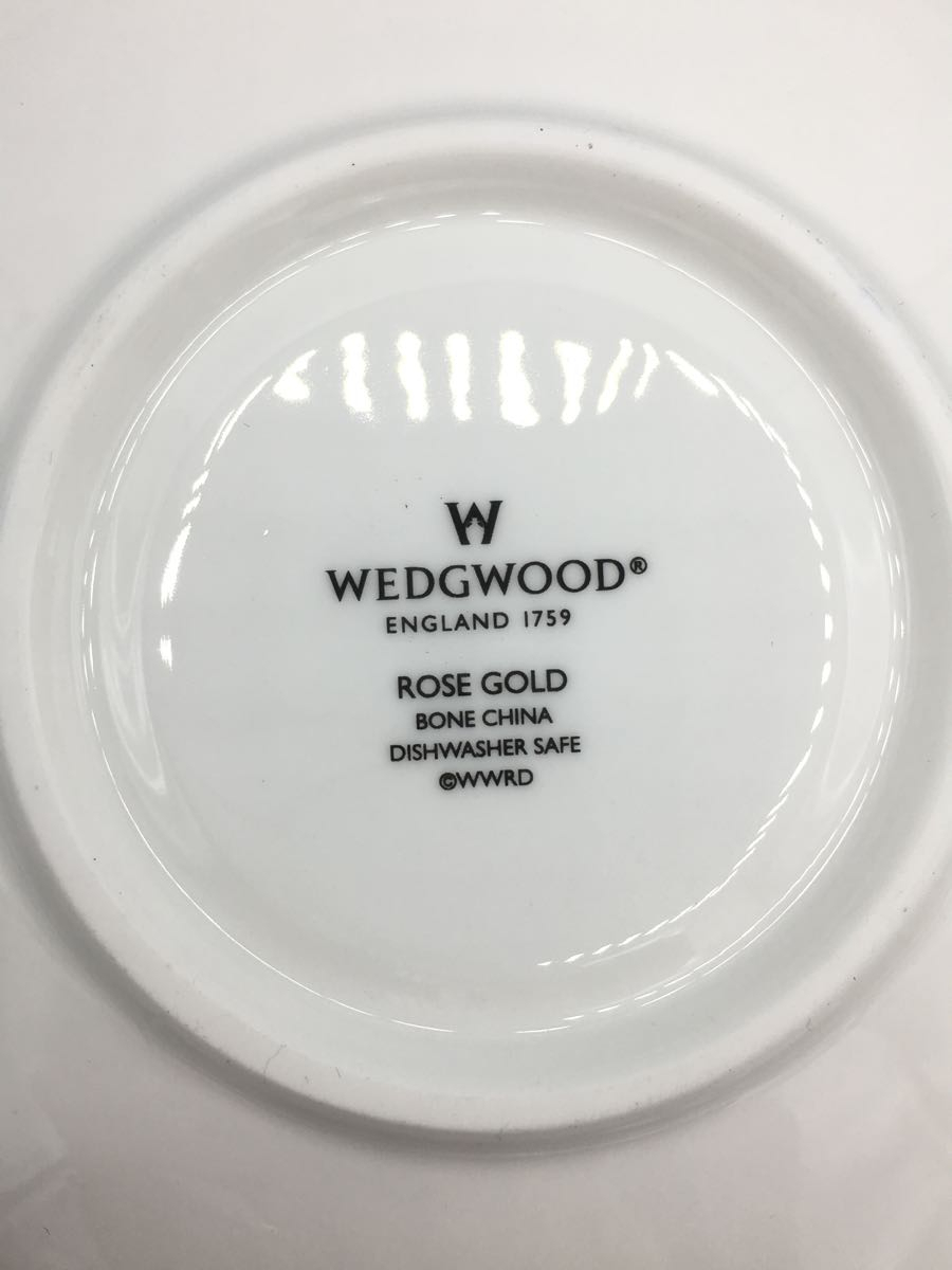 WEDGWOOD◆カップ&ソーサー/2点セット/ローズゴールドの画像6