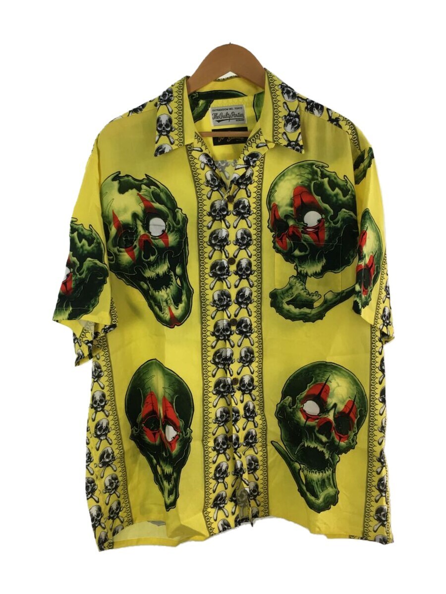 WACKO MARIA◇56 TATTOO STUDIO/S/S HAWAIIAN SHIRT/アロハ/XL/56TS-WM