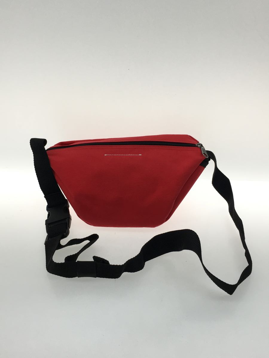 MM6* waist bag / nylon /RED/S63WB0021