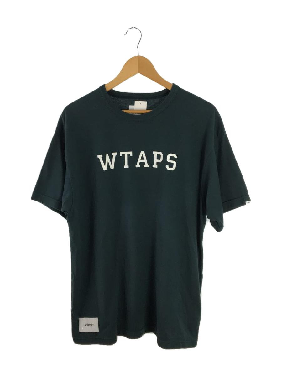 新作ウエア WTAPS◇Tシャツ/2/コットン/GRN/221ATDT-CSM17 その他