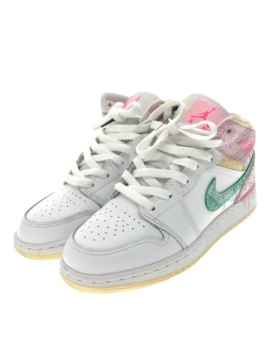 NIKE◆AIR JORDAN 1 MID SE_エア ジョーダン 1 ミッド シーズナルエディション/22.5cm/W_画像2