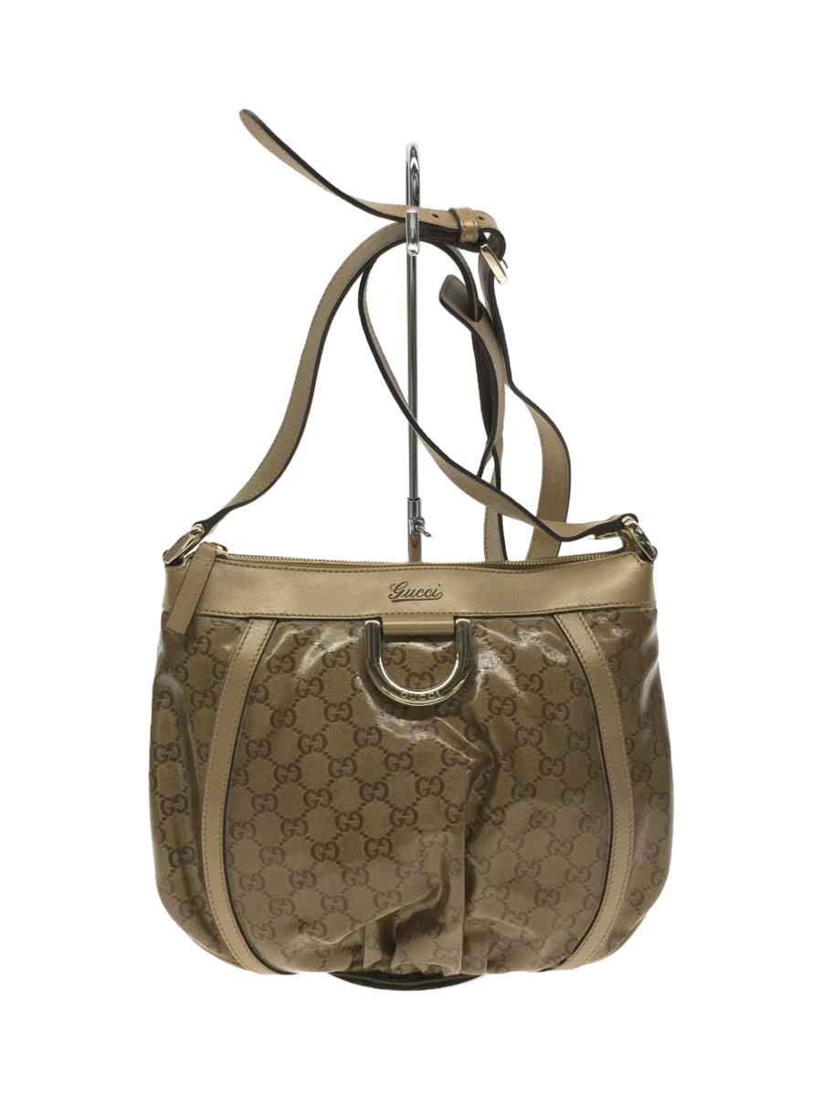 GUCCI◇ショルダーバッグ_GGキャンバス/PVC/KHK/総柄 www.ajyall.com