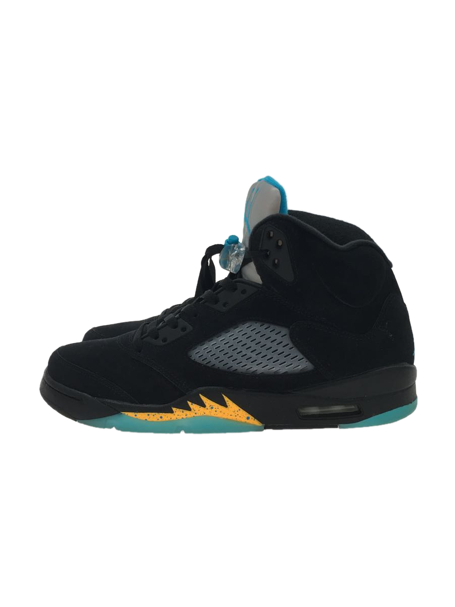 保存版】 NIKE◇ハイカットスニーカー/28cm/BLK/レザー/DD0587-047